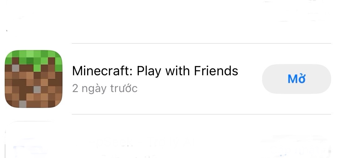 Minecraft ID Apple free - tải game bản quyền iOS